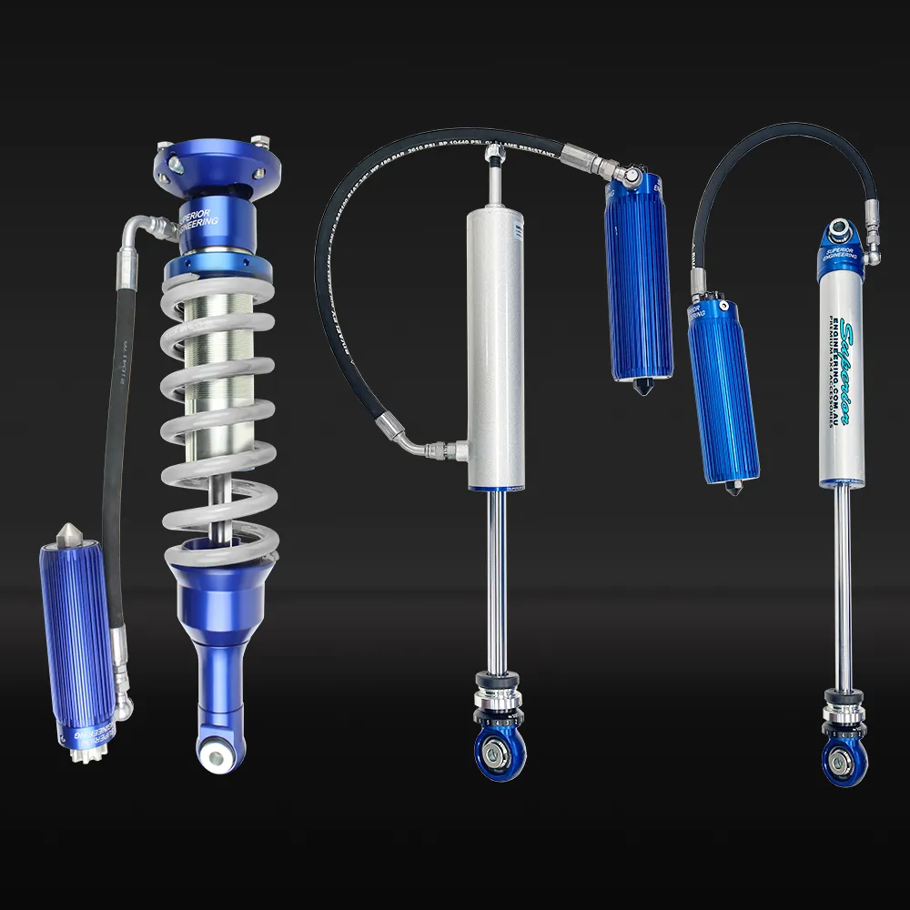 Superior Adjustable 2.5 Monotube Remote Reservoir Strut Front