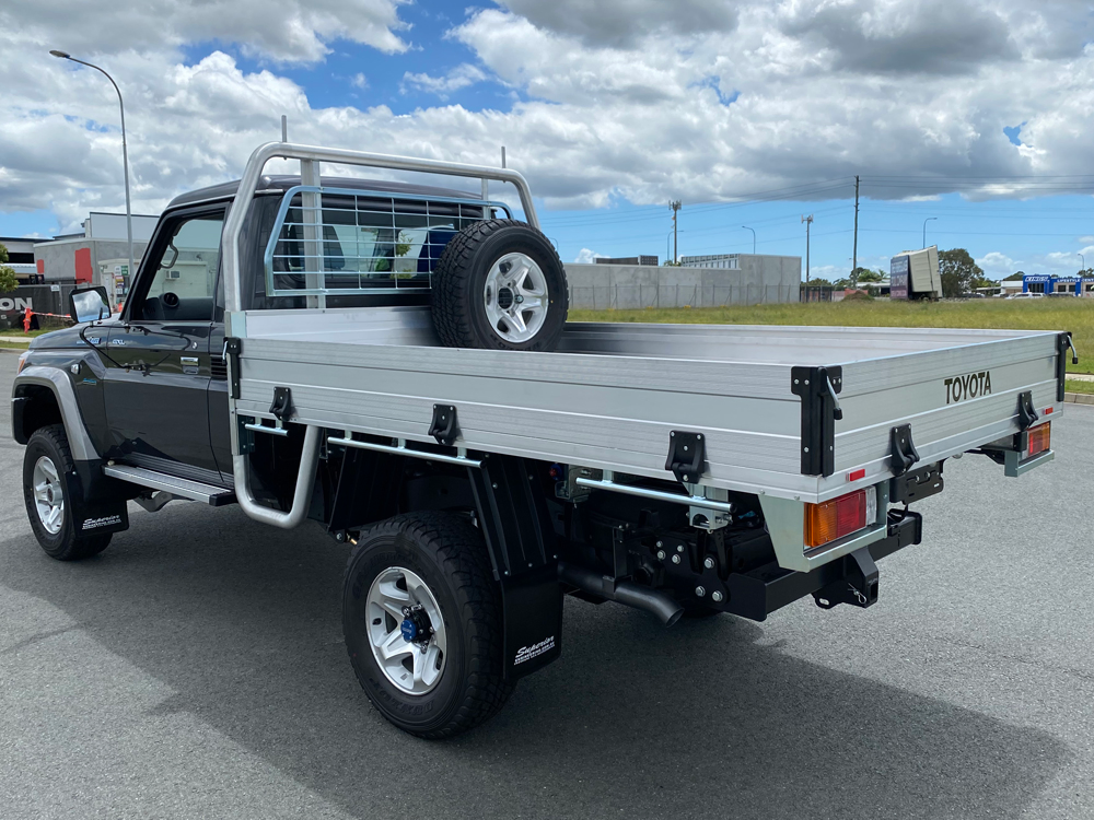 Superior Weld in Coil Conversion VSB14 Approved Base Kit with Track Corrected Chromoly Diamond Diff Housing Suitable For Toyota LandCruiser 79 Series Gen 2 Single Cab (VSC Models) - SUP-79G2SC-CCW-TCDDSO
