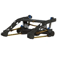 Superior Weld In Coil Conversion VSB14 Approved w/Remote Reservoir Shocks (Front and Rear) Suitable For Ford Ranger PXIII (2018-2022) 100-300kg Cons D