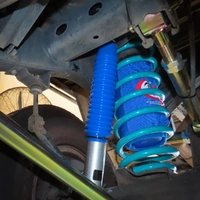 Superior Nitro Gas Twin Tube Pre-Assembled Struts Front 2-3 Inch (50-75mm) Lift Suitable For Toyota FJ Cruiser Series 1 (Pair) 2in (50mm) 0-60kg Acc