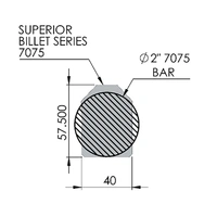 Superior Billet Series 7075 - T6 Alloy Rear Long Arm Upgrade Suitable For Nissan Patrol GQ/GU No Skid