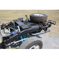 Superior Weld in Coil Conversion VSB14 Approved 2 Inch (50mm) Lift Kit with Track Corrected Chromoly Diamond Diff Housing w/Remote Reservoir Shocks (R