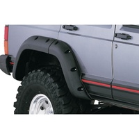 Rear Cutout Style Flares 2pc - Black (Cherokee 84-01)