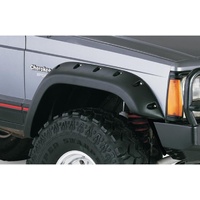 Cutout Style Flares 4pc Fits  - Black (Cherokee 4-Door 84-01)