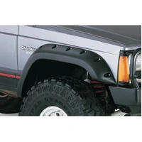 Cutout Style Flares 4pc Fits - Black (Cherokee 4-Door 84-01)