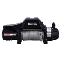 11XP TF 12v Winch w/Steel Cable - 4x4 Electric Series