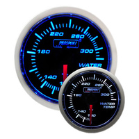 52mm Electrical 'Performance' Water Temperature Gauge - Blue/White (Fahrenheit)