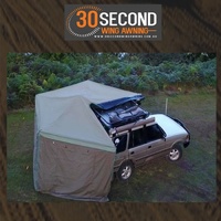 30 Second Wing Awning - Single Wall - With Door