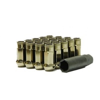 Muteki SR48 Open Ended Lug Nuts - Chrome Titanium (12 x 1.25)