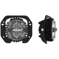 360-Series 4In LED SAE J583 Fog Light Mount Kit - White - Single (Wrangler/Gladiator)