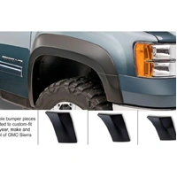 Extend-A-Fender Style Flares 4pc 78/78.7/97.6in Bed - Black (GMC Sierra 1500/2500 07-13)