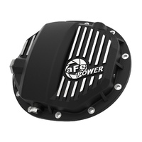 Pro Series Rear Black Differential Cover - Machined Fins (Wrangler 97-18)