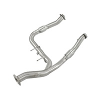 Twisted Steel Y-Pipe 3" to 3.5" Aluminized Steel Exhaust System - Street Series (F-150 EcoBoost 11-14)