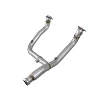 Twisted Steel Y-Pipe 3" to 3.5" Stainless Steel Exhaust System - Race Series (Silverado/Sierra V8 5.3L 2019+)