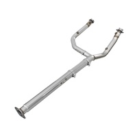 Twisted Steel Y-Pipe 3" to 3.5" Stainless Steel Exhaust System - Race Series (Dodge 1500 Crew Cab 09-19)