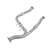 Twisted Steel Y-Pipe 3" to 3.5" Stainless Steel Exhaust System - Street Series (F-150 EcoBoost V6 11-14)