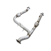Twisted Steel Y-Pipe 3" to 3.5" Stainless Steel Exhaust System - Street Series (F-150 EcoBoost V6 3.5L 2015+)