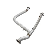 Twisted Steel Y-Pipe 3" to 3.5" Stainless Steel Exhaust System - Race Series (F-150 EcoBoost V6 3.5L 2015+)