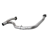 Twisted Steel Y-Pipe 2" to 2-1/2" Stainless Steel Exhaust System (JK 2012-2018 3.6L MANUAL ONLY)