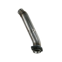 Twisted Steel Loop Delete Down-Pipe 2.5" Stainless Steel Exhaust System (Wrangler JK 12-18)