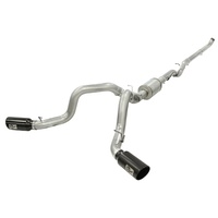 Altas 4" Aluminized Steel Down-Pipe Back Exhaust System (Silverado/Sierra 02-04)