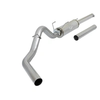 Large Bore-HD 4" 409 Stainless Steel Cat-Back Exhaust System (Dodge 2500/3500 Cummins 03-04)