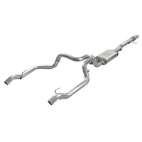Vulcan Series 4" to Dual 3" 304 Stainless Steel Cat-Back Exhaust System (Silverado/Sierra V8 19+)