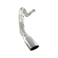 Large Bore-HD 5" 409 Stainless Steel DPF-Back Exhaust System (F-250/F-350 11-14)