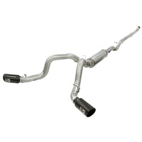 Large Bore-HD 4" 409 Stainless Steel Down-Pipe Back Exhaust System (Silverado/Sierra 02-04)