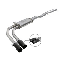 Rebel Series 3" to 2.5" 409 Stainless Steel Cat-Back Exhaust System (Silverado/Sierra 1500 09-19)