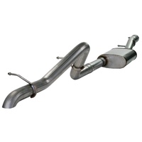 Mach Force-Xp 2.5" 409 Stainless Steel Cat-Back Exhaust System (Wrangler JK Unlimited 12-18)