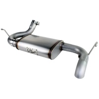 Mach Force-Xp 2.5" 409 Stainless Steel Axle-Back Exhaust System (Wrangler JK 12-18)