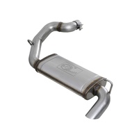 Mach Force-Xp Hi-Tuck 3" 409 Stainless Steel Axle-Back Exhaust System (Wrangler JL I4 2018+)
