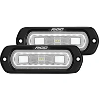 SR-L Series Flush Mount LED Spreader Pair w/ White Halo
