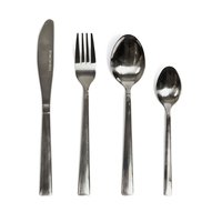 1 Person Stainless Steel Cutlery Set (4 Pack)