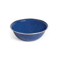 15cm Bowl with Stainless Steel Rim - Blue