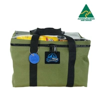 BLUE RIDGE #4 Clear Top Canvas Bag Large