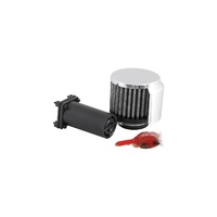 Air Filter Vent Kit w/Air Filter Oil Pillow (1.5" ID x 3" OD x 2.5" H)