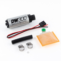 DW300 340lph In-Tank Fuel Pump w/Install Kit