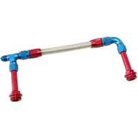 Carburettor Inlet Rail Kit -6AN to Suit Holley Dual Lines w/Dual Metering Block
