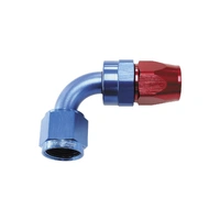 200 Series PTFE 90 Deg Alloy Hose End -8AN