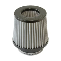 Clamp-On Pod Filter Stainless Steel Element - Black Top Inverted