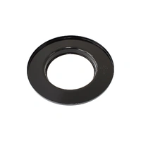 9" Air Filter Base Only - Black - Flat Base