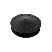 Cotton Air Filter Assembly 7-5/16" Flatbase - Black