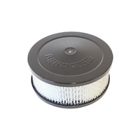 6.375" x 2.5" Air Filter Assembly 5.125" Neck - Black Paper