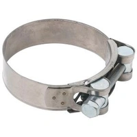 Stainless T-Bolt Hose Clamp 60-63mm - 1 Pack