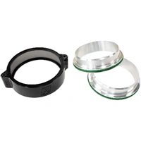 4.0" Billet Intercooler Quick Connect Clamps - Black