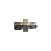 Stainless Steel Washer Seal Adapter -3AN To 1/2"-20AN