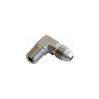 90 Deg Stainless Steel Fitting 1/4" NPT Male