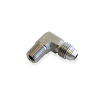 90 Deg Stainless Steel Fitting 3.17mm NPT Male